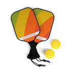 Retro Stripe Pickleball Paddle Set