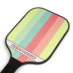 Retro Stripe Pickleball Paddles Set