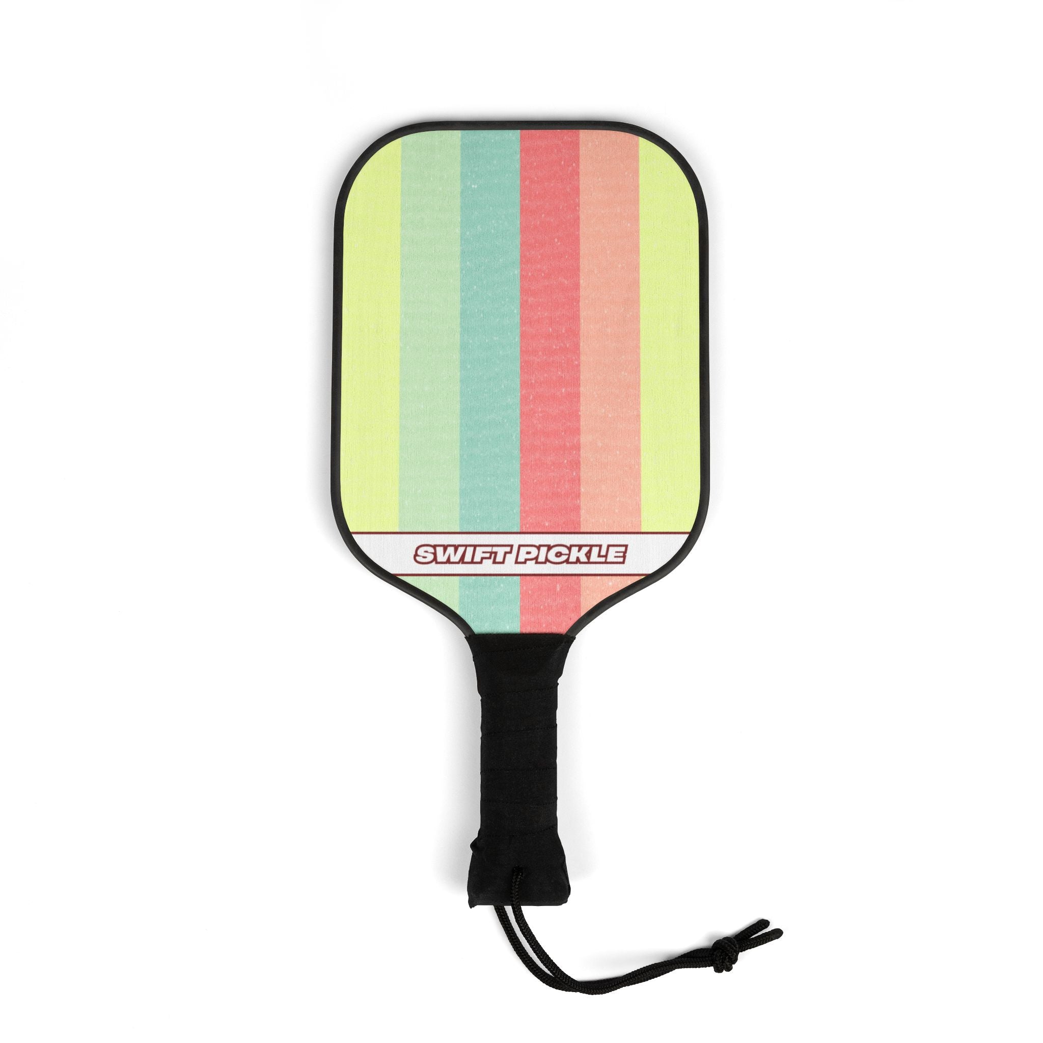 Retro Stripe Pickleball Paddles Set