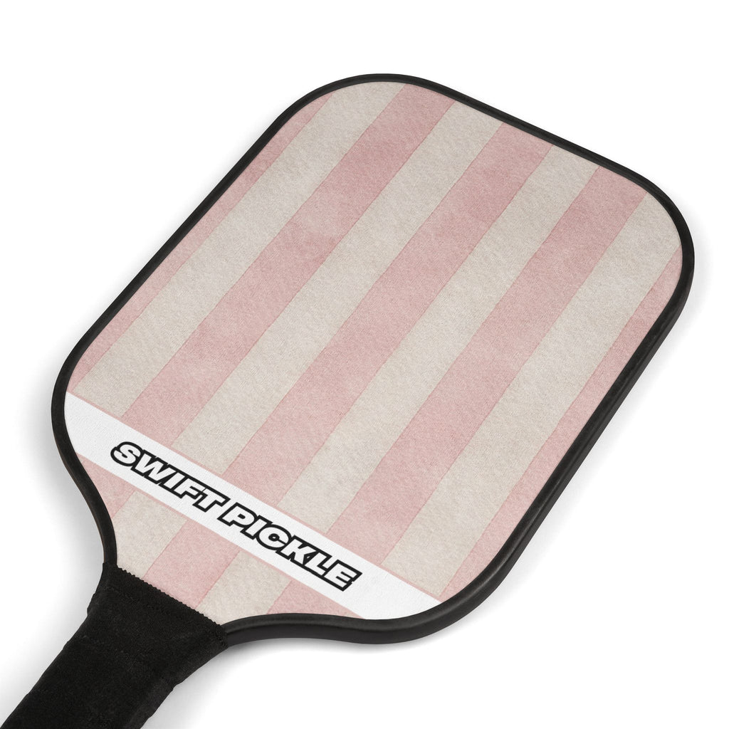 Pink Stripes Paddle & Balls Kit