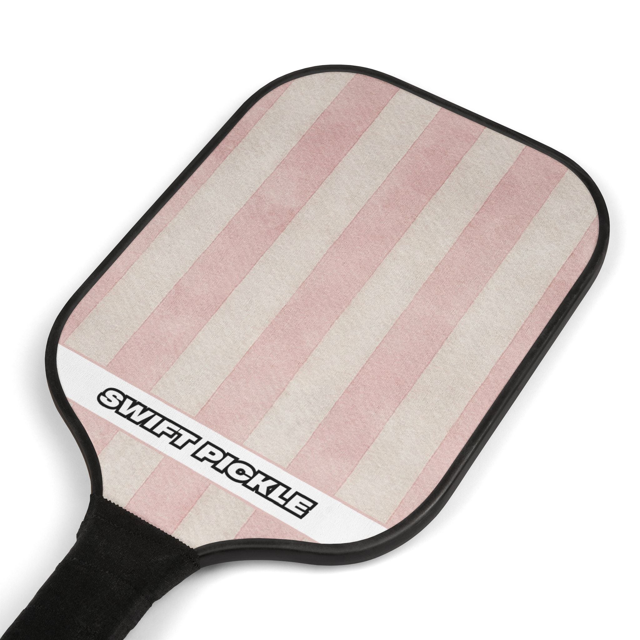 Pink Stripes Paddle & Balls Kit